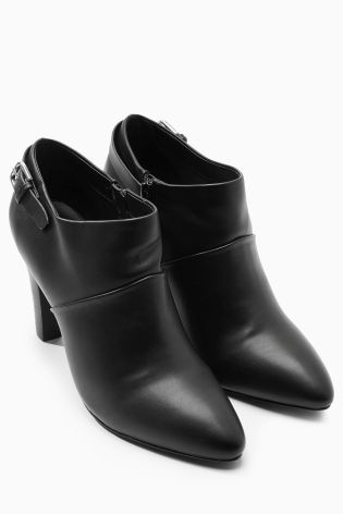 Black Panel Town Shoes